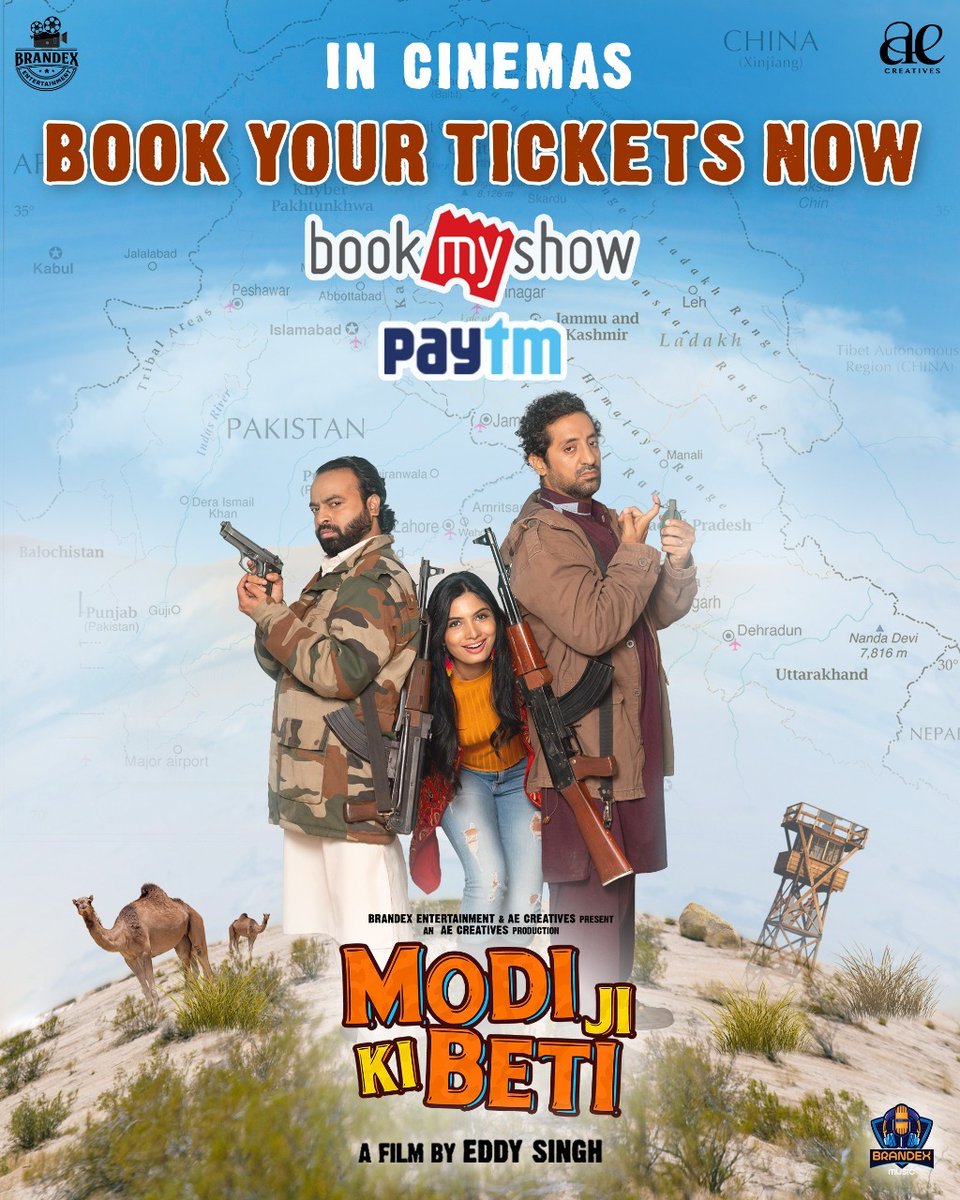 mjkbfilm's tweet photo. #ModiJiKiBeti In Cinemas Now
Book Your Tickets - https://t.co/EsCEJoHs9S
@Avanimodi @pitobash @vikkochhar
@imagecinefilms
#ModiJiKiBetiInCinemas #ModiJiKiBetiReviews #MJKBFilm #MJKBTrailer #InCinemas #14Oct22 #EddySingh #AvaniModi https://t.co/q2thVZSFoP