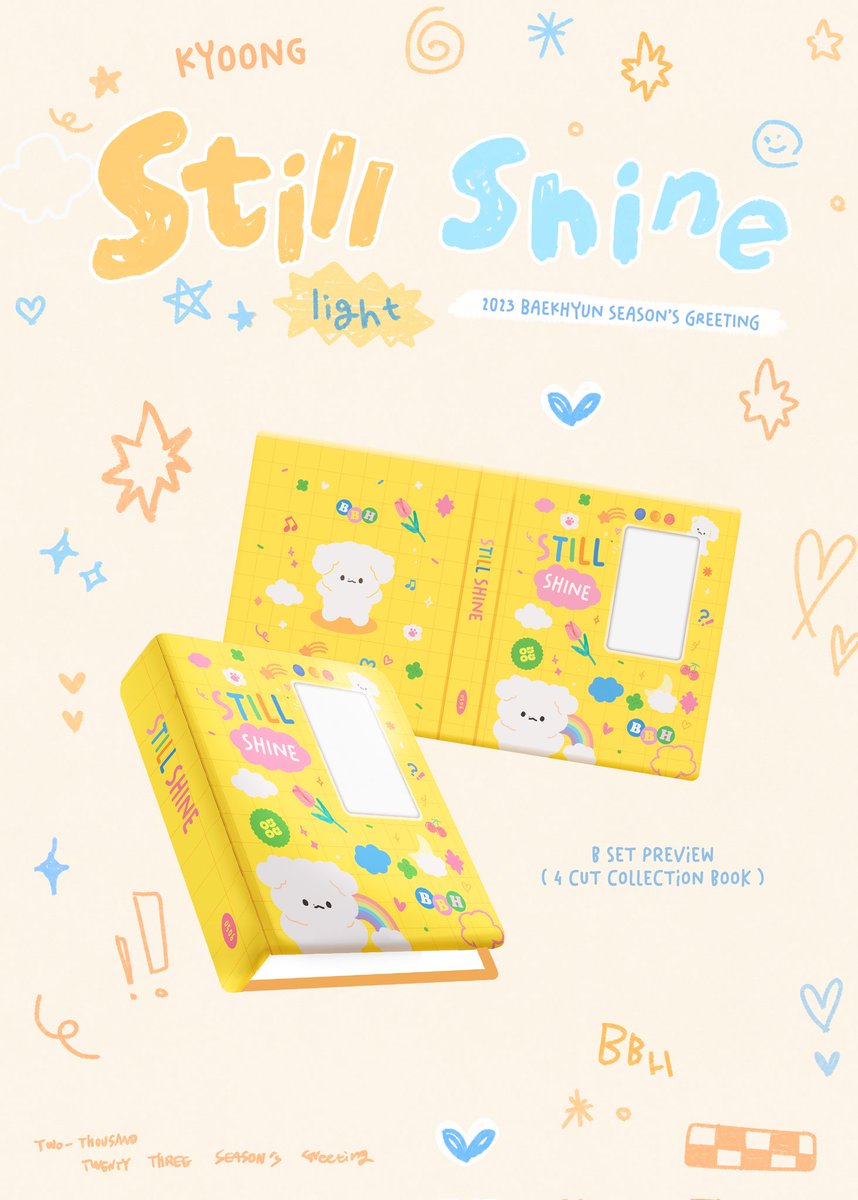 KSooLandia's tweet photo. WTS • LFB • 🇵🇭 GO

✨ STILL SHINE BAEKHYUN SEASON'S GREETINGS 2023 by @kyoongmaz56

DOO: OCT 15/20
DOP: OCT 30, NOV 20 

ORDER FORM AND DETAILS ⬇️
https://t.co/yMJUybtPhZ

 #danietinkerGO https://t.co/0gNP7GFrvr