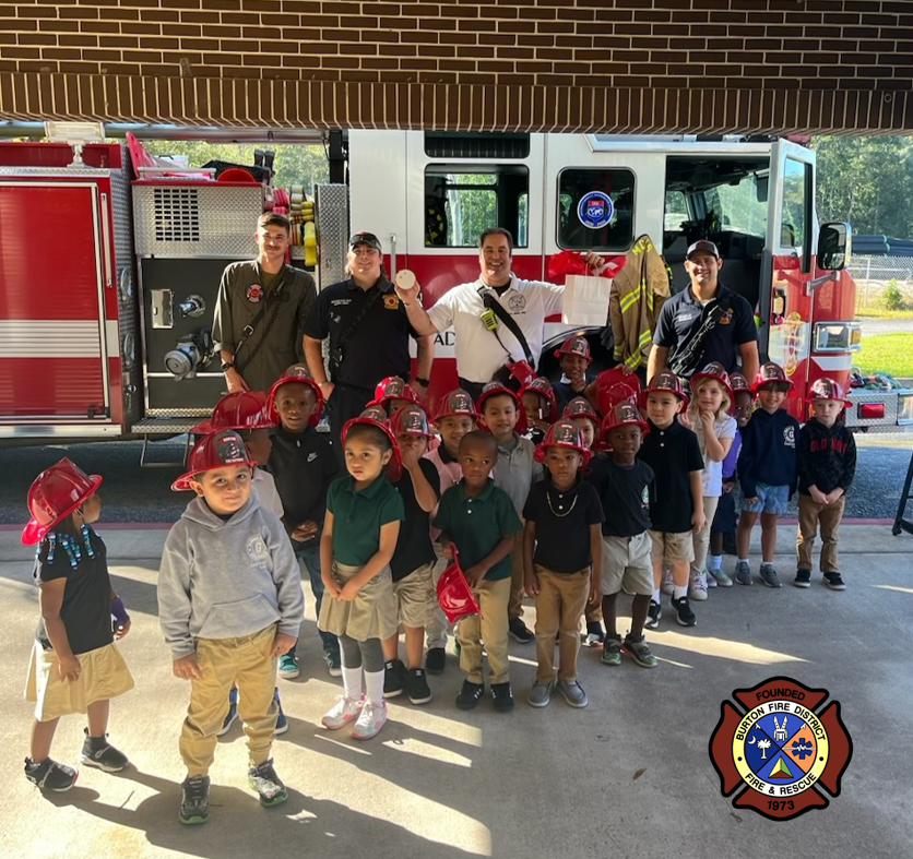 BurtonFD_SC's tweet photo. As Fire Prevention Weeks closes, #BurtonFD would like to thank @StateFarm for their support of our public outreach efforts. From fire prevention, to our reading programs, to the #JACOBKit program, State Farm has been there & continues to invest in our community & children. https://t.co/ywJ8bUDy2g