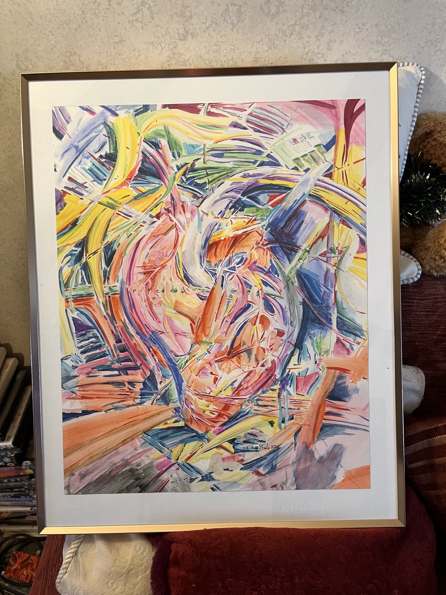 So ! I am lucky to have my own Chris Gale print and I love it ⁦<a href="/cpgale3/">Prof Chris P Gale</a>⁩