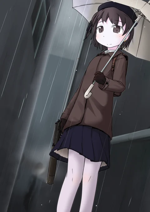 暗殺用サプ装着小型拳銃所持少女は良いぞ。 