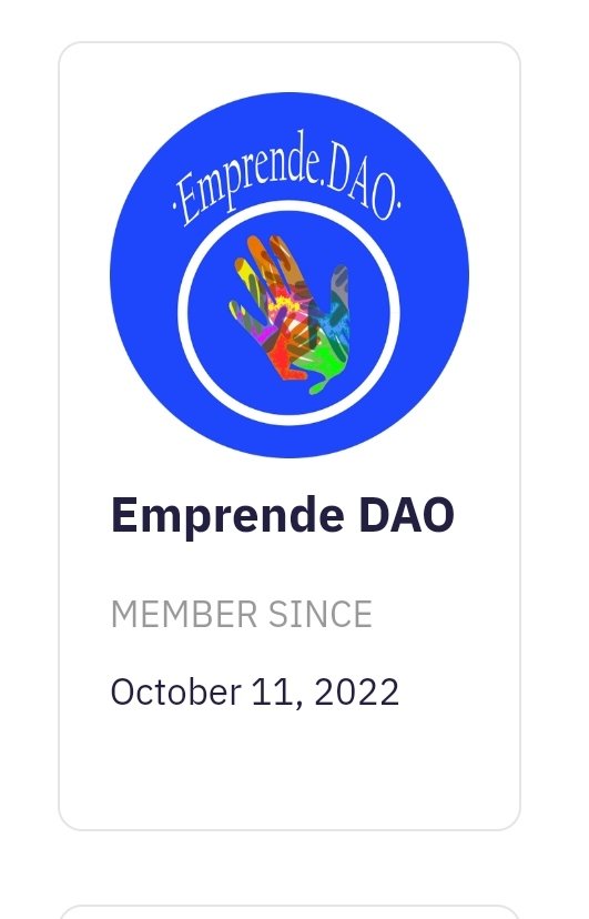 Emprende_dao's tweet photo. Gran noticia para nuestra comunidad. Somos miembros de la red de comunidades de @PanvalaHQ gracias por aceptarnos. 🥳🥳

Somos la primera comunidad hispana hablante.

#Web3 #Dao #PAN #Emprendedores https://t.co/7Ac7IQVIg5
