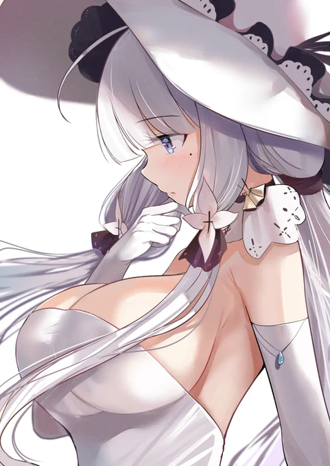 考え込むイラストリアス#アズレン 