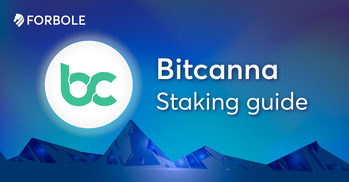 forbole's tweet image. 🔒Ready to stake your $BCNA with Forbole?

Token holders can participate in the network by delegating your $BCNA tokens to us. Follow our step-by-step guide➡️ forbole.com/blog/how-to-st…

#StakingGuide