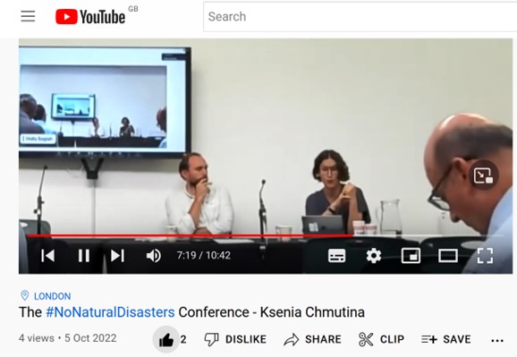 Now my #COVID induced brain fog has gone, I’ve managed to catch up with the session recordings from the excellent <a href="/NoNatDisasters/">#NoNaturalDisasters</a> conference, that can be found at this link, so please check them out 👇 
youtube.com/watch?v=4wr8X1…