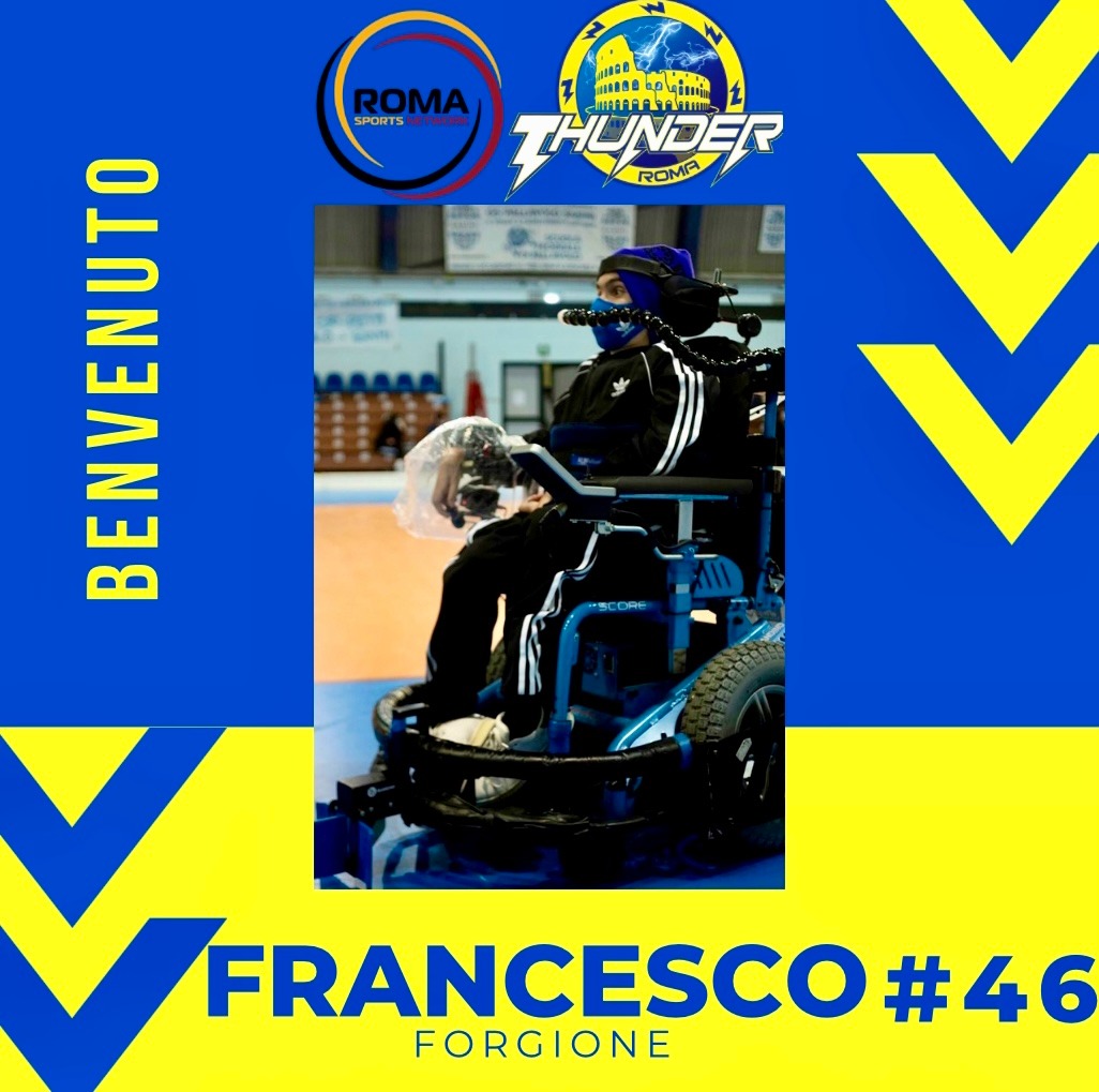 Doppietta di nuovi acquisti per ASD Thunder Roma ONLUS in vista della stagione di Powerchair Hockey!
Benvenuti!
🔴🟡⚫
#RomaSportsNetwork
#InsiemePerRoma