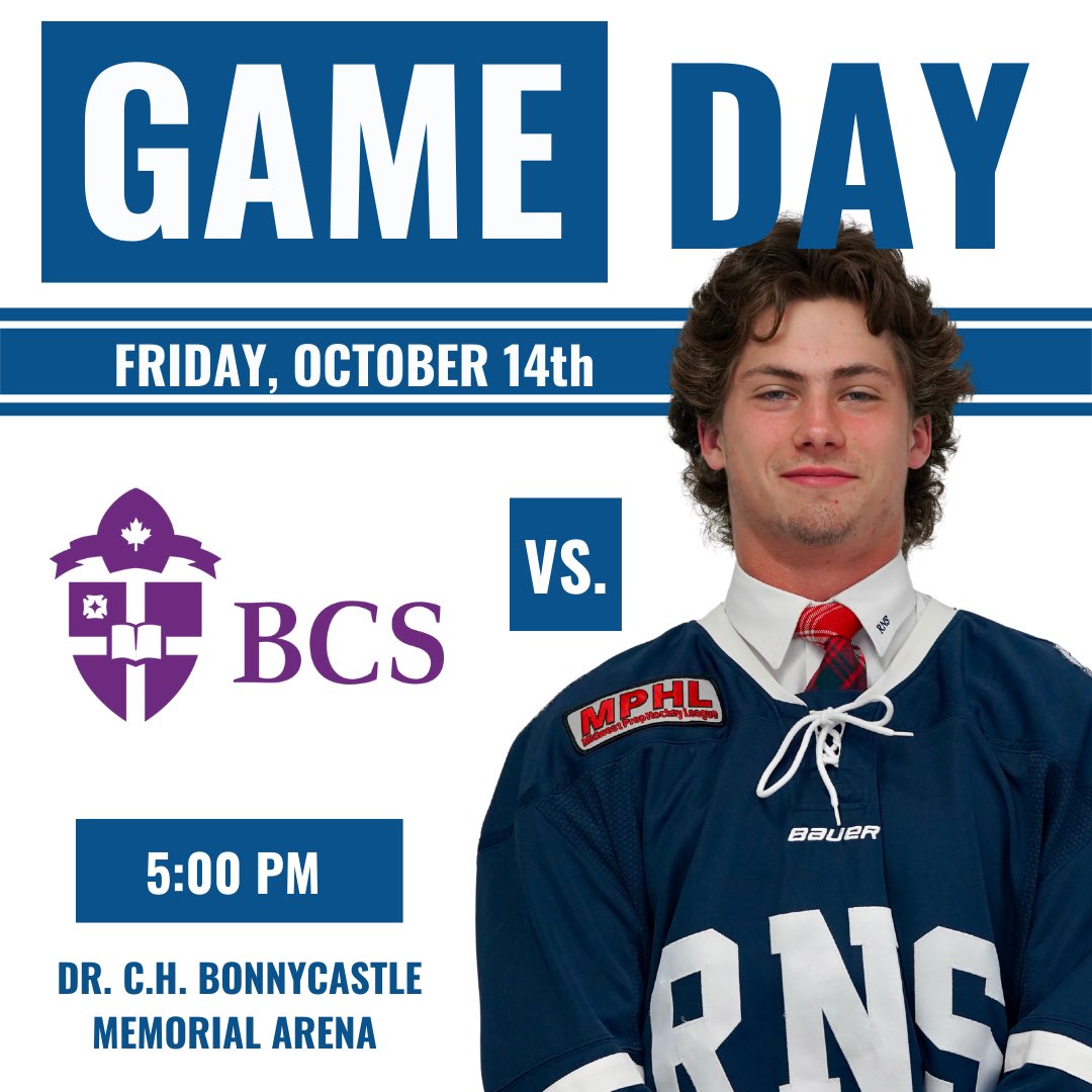 RNSPrepHockey's tweet photo. For the first time on home ice this season - live from the birdcage - itโs GAME DAY!
๐Dr. C.H Bonnycastle Memorial Arena
โฐ 5:00pm
๐ Bishopโs College School
๐ฅ https://t.co/p8lEeXyjYZ
#CPSHA #Riverhawkey https://t.co/AHEuYCLOZ5