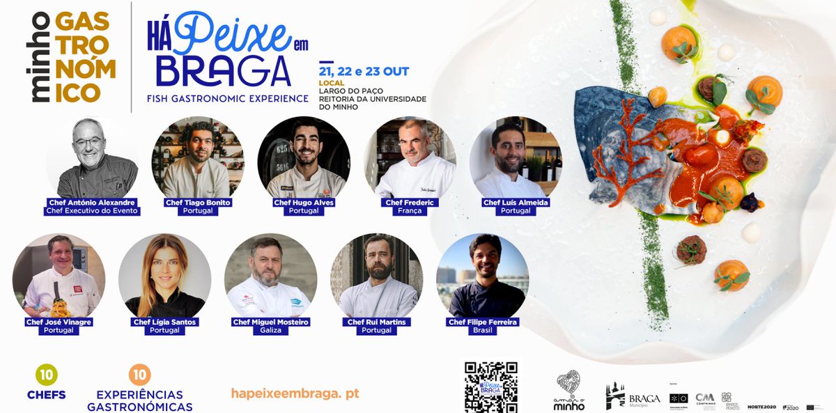 HGgTonline: El gallego Miguel Mosteiro, entre los diez chefs protagonistas de 'Há peixe em Braga'
hggtonline.com/2022/10/el-gal…