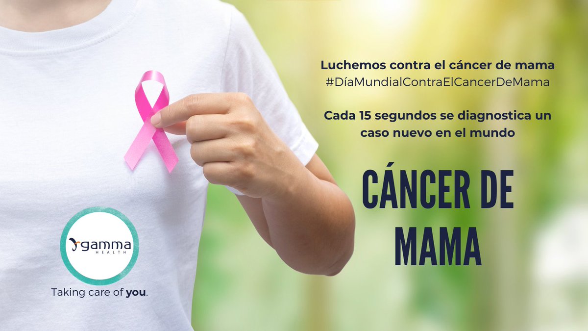 GammaHealth's tweet photo. En el #DíaMundialContraElCancerDeMama, te recordamos que, cada 15 segundos se diagnostica un caso nuevo en el mundo.

Aún así, los investigadores trabajan para encontrar otras alternativas para hacerle frente.

¿Conoces medidas para prevenirlo?
👇
https://t.co/DXXQzsLF6l https://t.co/ZXvXqpZKl9