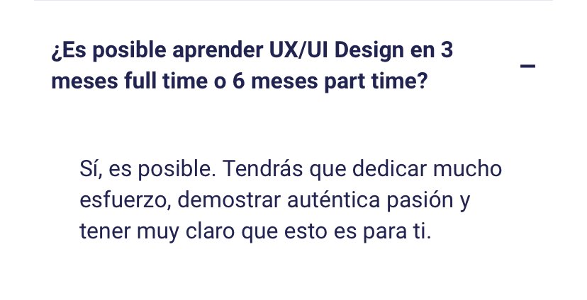 cbusquets's tweet photo. ¿Qué opinión tienes de los bootcamps de diseño?

Para mí, siendo breve: más caros de lo que deberían ser y muy útiles para vender falsas expectativas sobre la profesión.

No, no es posible 👇🏻 qué pasión ni qué leches. https://t.co/MdDTnAP7S4