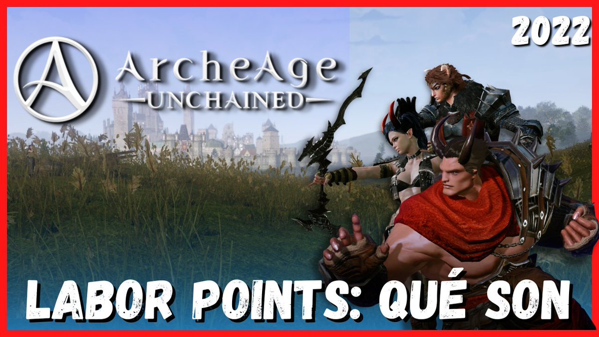 RicardoFAndres's tweet photo. 📢¡NUEVO VÍDEO!
¿Qué son los Labor Points de @ArcheAge_MMO? Te lo explico rápido con este vídeo.
#AAUnchained
👉https://t.co/52DXG1DuMH https://t.co/QWahi5xPET