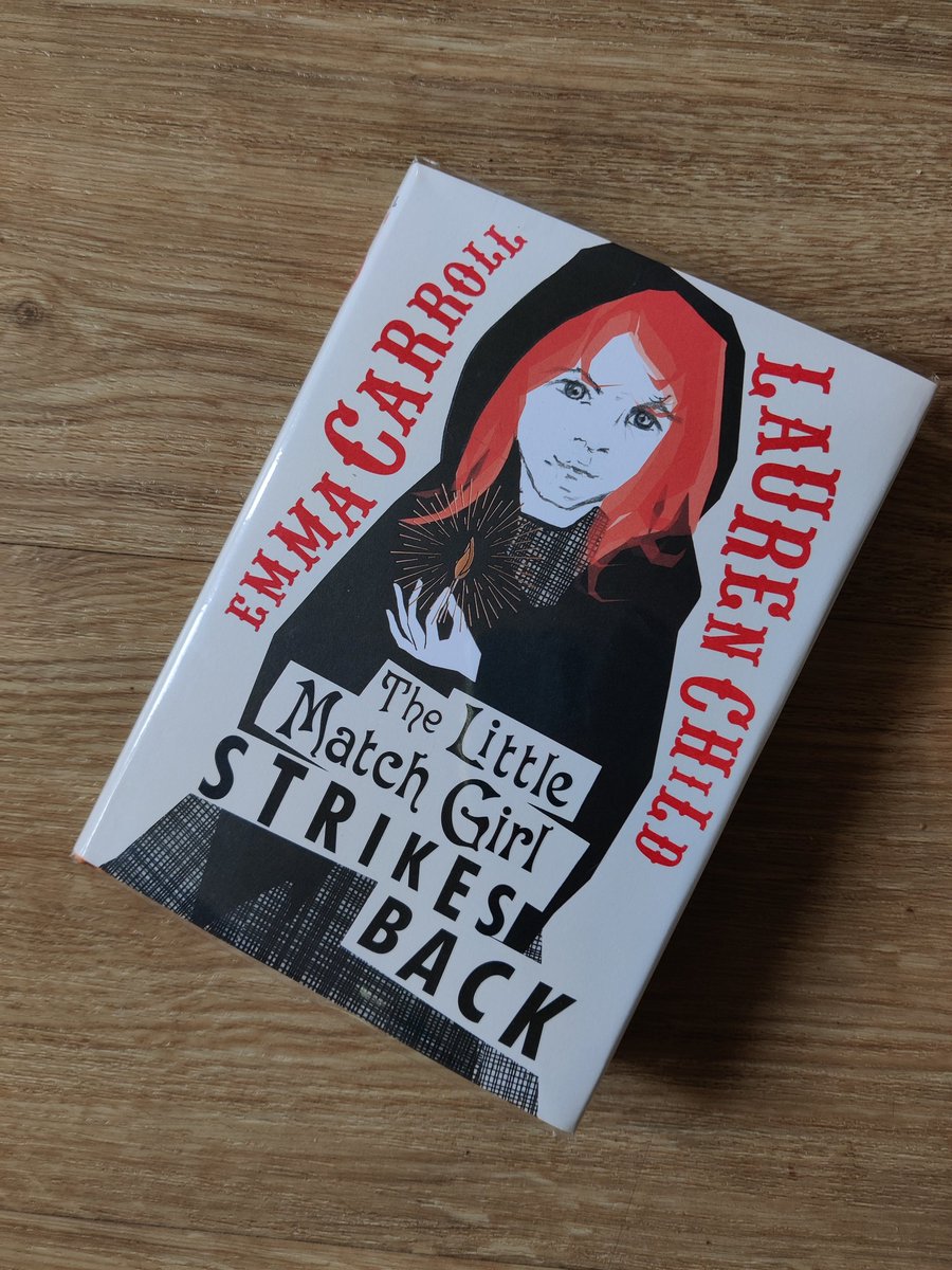 @emmac2603 and Lauren Child's 'The Little Match Girl Strikes Back' is wonderful! Strikingly illustrated, bold, and brilliantly inspiring. A proper representation of life as a match girl but with a hopeful and gutsy ending. A must-read. @simonkids_UK