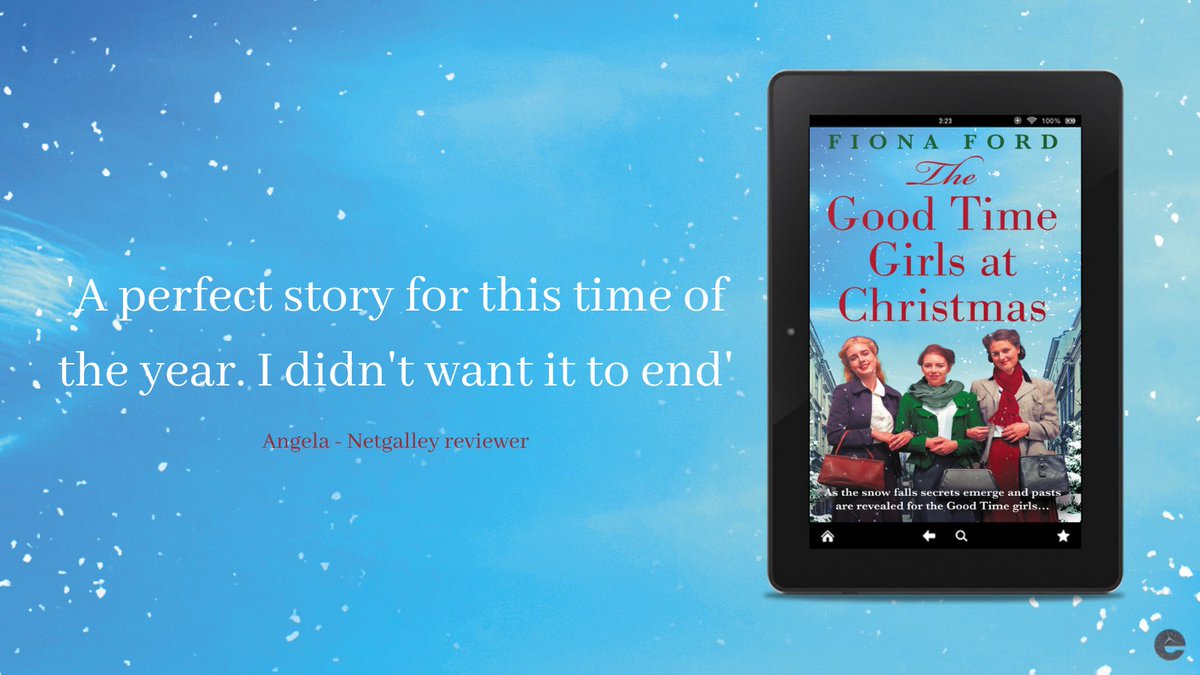 BlakeFriedmann's tweet photo. As the snow falls secrets emerge and pasts are revealed for the Good Time Girls…
The second in @Fionajourno heart-warming #GoodTimeGirls series, THE GOOD TIME GIRLS AT CHRISTMAS, is out today in audio and e-book from @emblabooks! ❄️🎄
https://t.co/nJjixqaKY2 https://t.co/J2B18k08SO