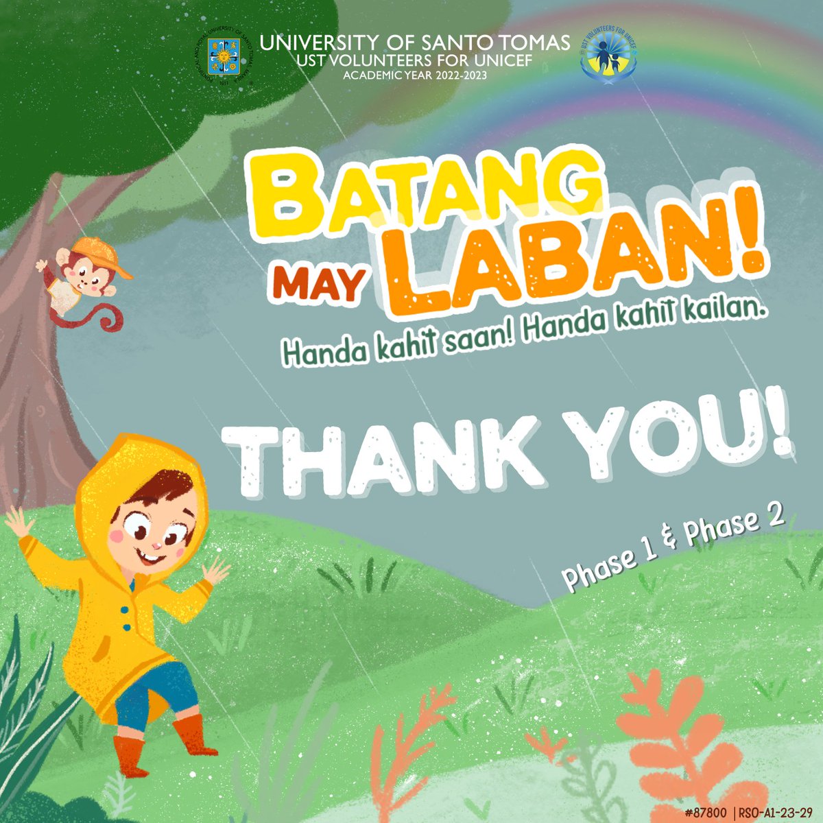 ustunicef's tweet photo. Batang May Laban: Proteksyon Laban sa Panganib na Dulot ng mga Napapanahong Sakit is officially reaching its end but let's all take this moment to thank everyone who made this event possible. https://t.co/R9DPHnSuZN
