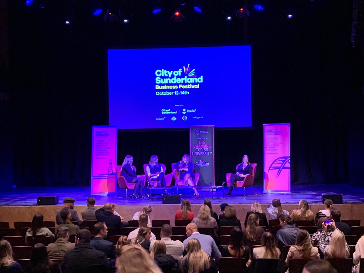 University of Sunderland sponsors of City of Sunderland Business Festival - Entrepreneurial Leaders Forum <a href="/FireStationSun/">The Fire Station</a> listening to home grown entrepreneurs. An engaging and inspiring session <a href="/UniOfSunComms/">Uni Of Sun Comms</a> @Womenseday