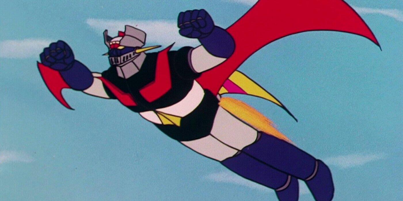 anime mecha super robot mazinger