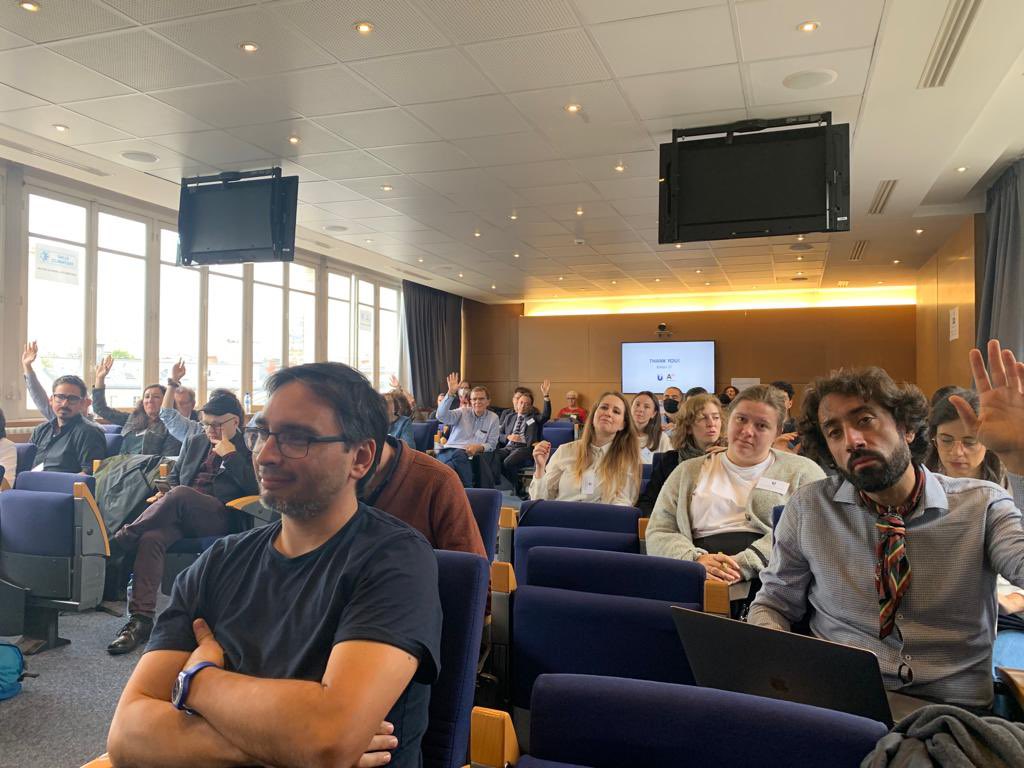 Salentina_in_NL's tweet photo. A glance at #OpenUproject participants and hosts @SorbonneParis1 https://t.co/TDIOnF21E4