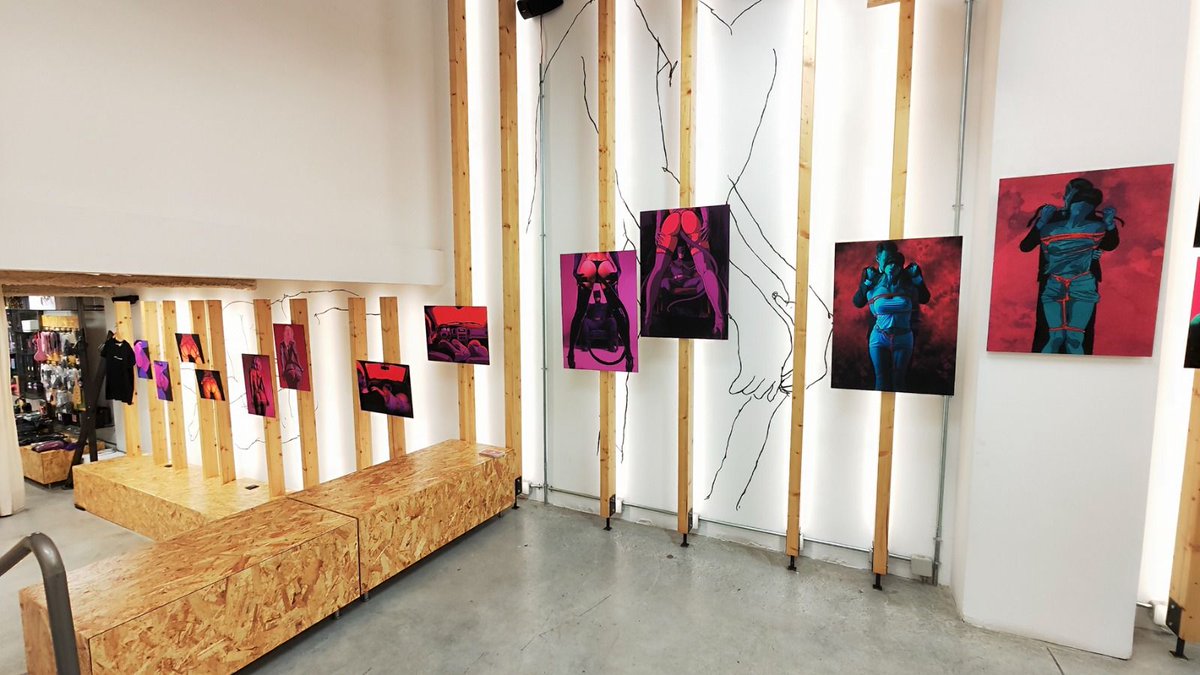 amantis_net's tweet photo. #RemakingPACHU
Pasa por #amantisSantAntoni y alucina con la #expo que han creado @Torralbarte y @pachumtorres
casanova 15, bcn
#exposamantis
#arteerótico
#Sincensura https://t.co/rKvB9MI78l