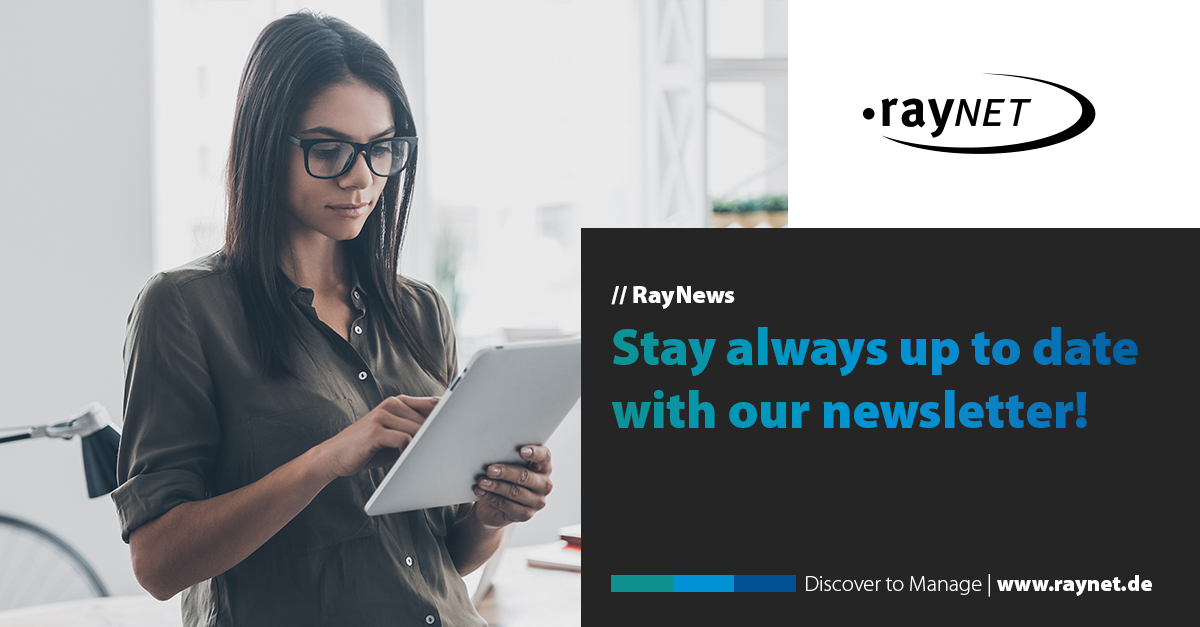 raytweets's tweet image. // Discover to Manage: #RayNews

Whether #UnifiedDataManagement, #EnterpriseSoftwarePackaging or #UnifiedEndpointManagement - with our newsletter you are guaranteed not to miss any more news about #Raynet, our solutions and technologies as well as many other exciting contents.