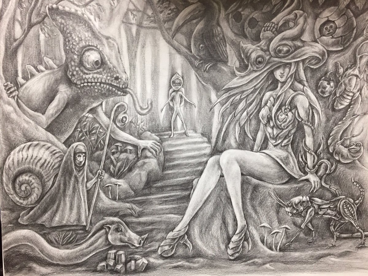 #AIには真似できない絵
鉛筆画もまだ無理だろうな。ただ、アナログ画も本物が存在しない印刷物のみの存在としてなら再現可能か。