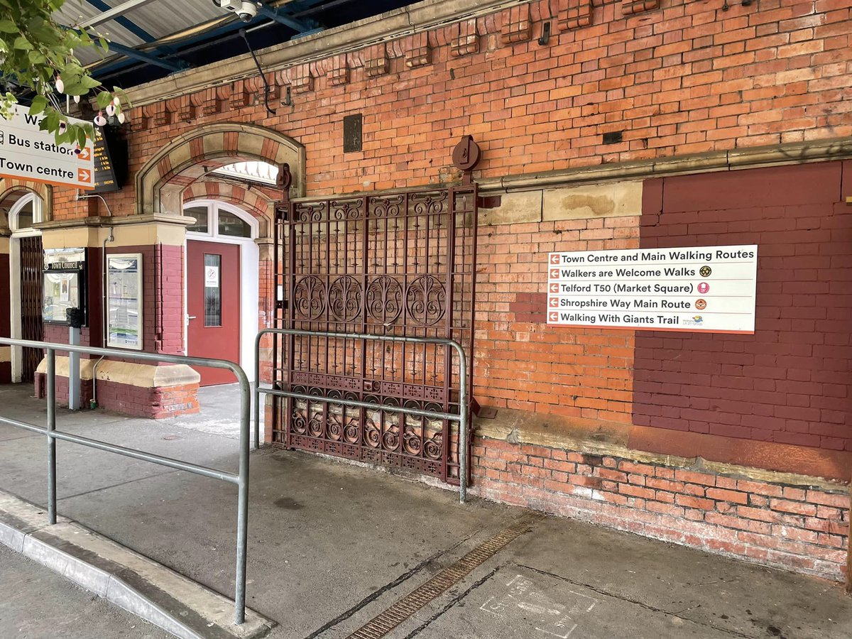 New signs at Wellington Station. Read more here: friendsofwellingtonstation.com