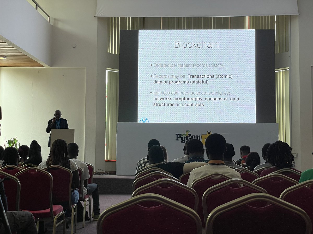 IkegahRuth's tweet image. Opening keynote @PyconGhana by Prof Nii Narku

#pyconghana2022