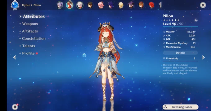 I won the 50/50。・゜ヾ(✦థ ェ థ)ノ。゜・。Thank you for coming home early Nilou! 