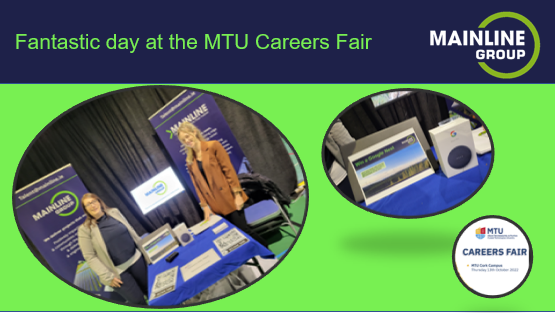 mainlinegroup's tweet photo. Lovely to chat to everybody yesterday at @MTU careers fair.  We have already received some of your details so thank you - we will be in touch

The winner of the Google Nest will be announced next week and will be invited into Mainline to experience 'A Day in the Life' https://t.co/Iy1Vv4MbQS