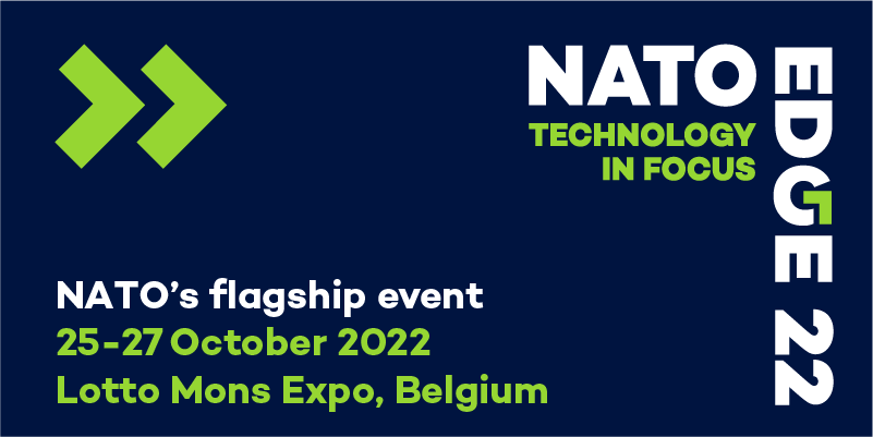 Are you going to #NatoEdge hosted by @NCIAgency? Meet us in person in Mons, Belgium for 'Technology in Focus' - 25 to 27 October 2022 - Stand B65. You can book a demo to see the latest #technology in action! bit.ly/3VnnwHZ