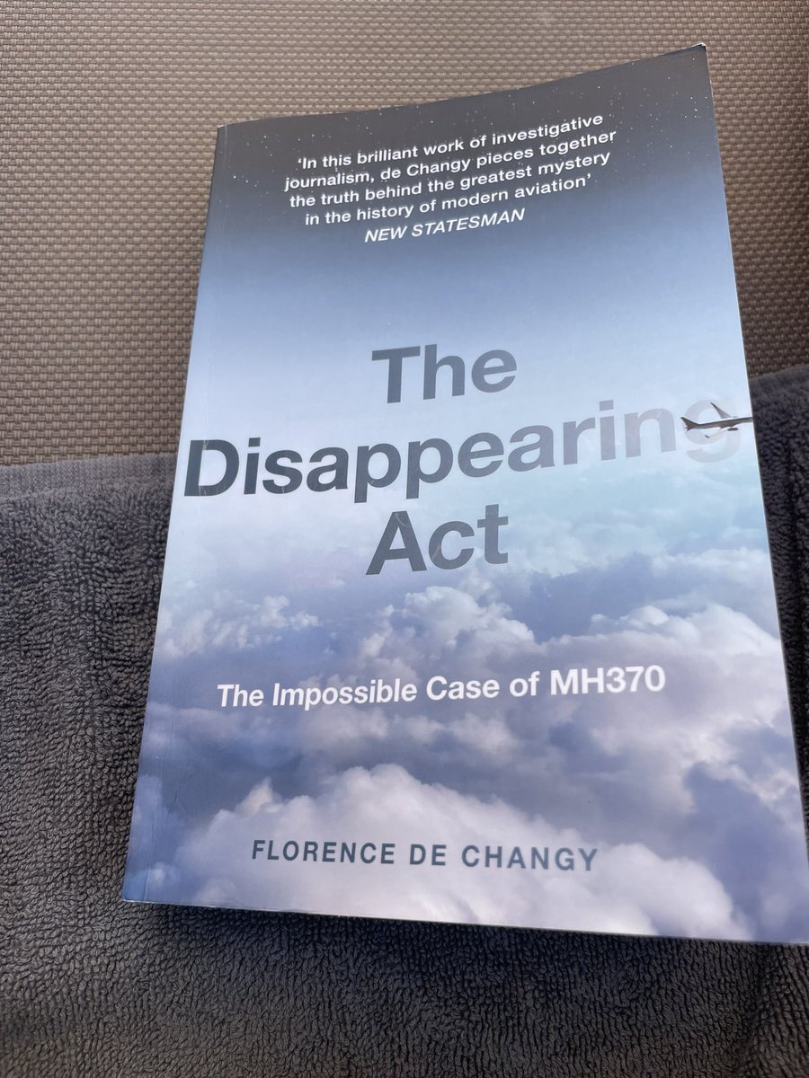 Enjoyed Reading this whilst on holiday, I’m going to give it away to someone , RT this tweet for a chance of winning it, winner selected in one week 👍✈️