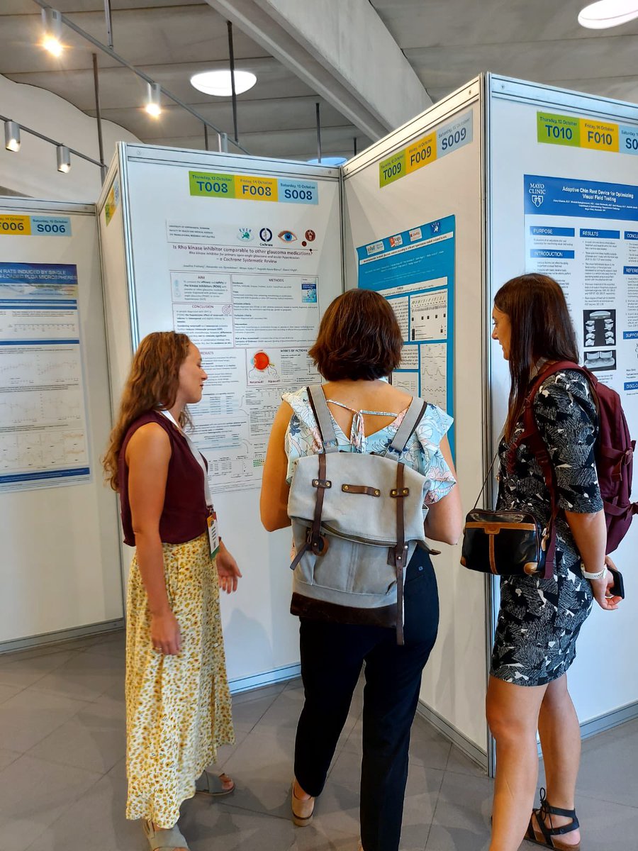 KolkoEye's tweet photo. Find Josefine Freiberg today at 14.45-15.45 in the Poster Session G, F.008 where she will be presenting her poster about “Rho kinase inhibitor for primary open-angle glaucoma and ocular hypertension - a Cochrane systematic review” #EyeTRU
#EVER2022 #PosterSessionG @EVER_connect https://t.co/nRqd5AvgjF