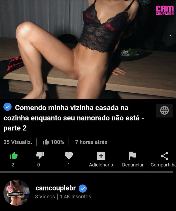Quem a&iacute; j&aacute; foi assistir nosso v&iacute;deo novo no @Pornhub ? Vai l&aacute; conferir https://t.co/kSZT72AfW4 e comente<a class="tags" href="/tag/pornhub">@pornhub</a><a href="/tag/altmodel"class="tags"><span>#altmodel</span></a><a href="/tag/sexygirl"class="tags"><span>#sexygirl</span></a><a href="/tag/hotvideo"class="tags"><span>#hotvideo</span></a><a href="/tag/xotaawards"class="tags"><span>#xotaawards</span></a><a href="/tag/casalexibicionista"class="tags"><span>#casalexibicionista</span></a>