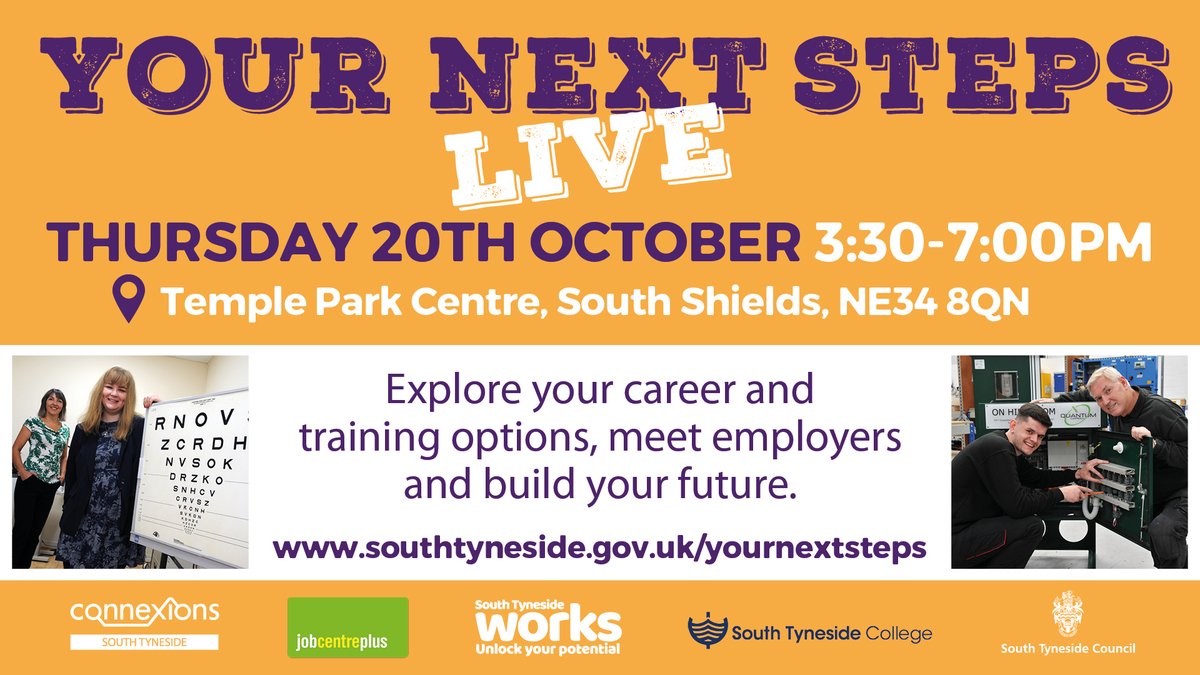 Northern Rights will be at the Temple Park Centre on Thursday the 20th of October at the Your Next Steps Live event.
Come along and meet Ali and Vic to find out about the wide range of support we offer at Northern Rights.
#southtyneside #support #jobs #employment