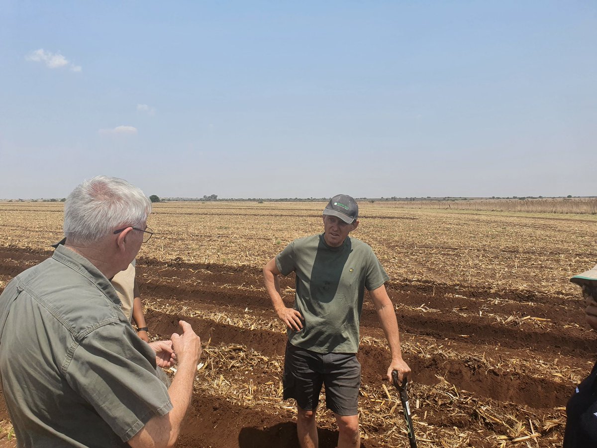 MatsaunyaneBame's tweet photo. @nwpg_dard potato farmers together with @ARCSouthAfrica researchers visiting a commercial potato farm in Lichtenburg in preparation for their next planting season
#SmallholderFarmerDevelopment #BokgoniBophirima #WeAreReadyForYearTwo https://t.co/ndy9n2tdwL