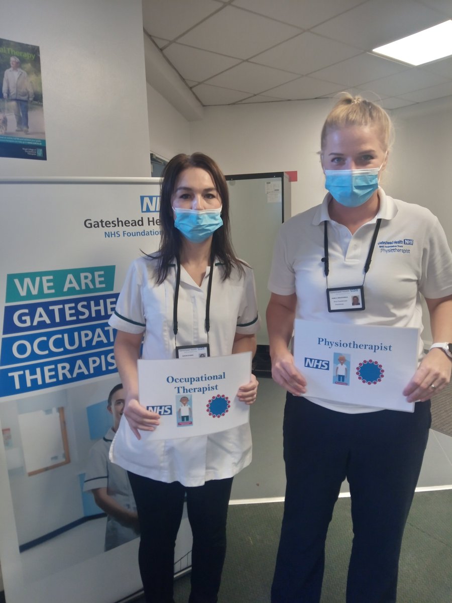 smb1607's tweet photo. Happy AHP day! #weareGatesheadAHPs @Gateshead_NHS https://t.co/DAETghvVr4