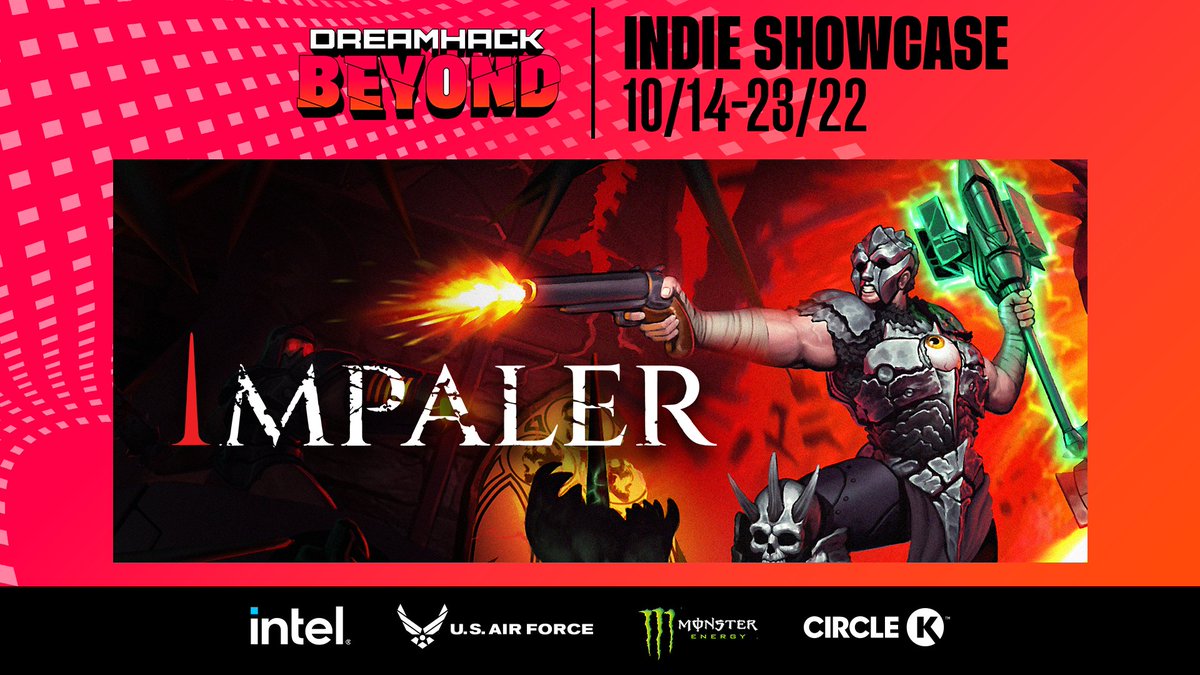 RetrovibeGames's tweet photo. We’re part of @Dreamhack Beyond Indie Showcase!

Check out Project Warlock II, Shardpunk: Verminfall, VergeWorld, and Impaler among other wonderful indie gems!

📅 14-23 October
📍 https://t.co/9mGvCND6V8

#indiegames #DHBIndies https://t.co/HNwPQIDPSD