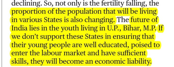 rockinrano's tweet photo. Source : The Hindu (14/10/2022)

Very rightly said that we need to support our young population so that they can become productive. https://t.co/SwTvHvzT43