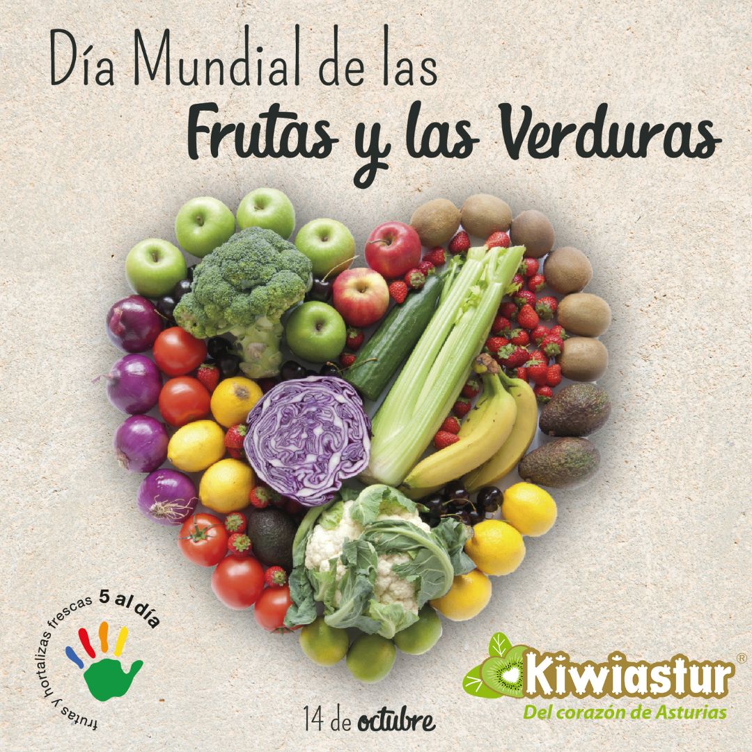 kiwiastur's tweet photo. Desde Kiwiastur nos sumamos a la campaña de @5aldiaspain en el Día Mundial de las Frutas 🍊🍌🥭 y las Verduras 🥦🥑🍅. 

#DíaMundialFyV #almenos5aldía ##5aldía #frutasyverdurasfrescas #frutasyverdurasdetemporada #masfruta #frutasfrescas #kiwi https://t.co/qVuHMeHaX2