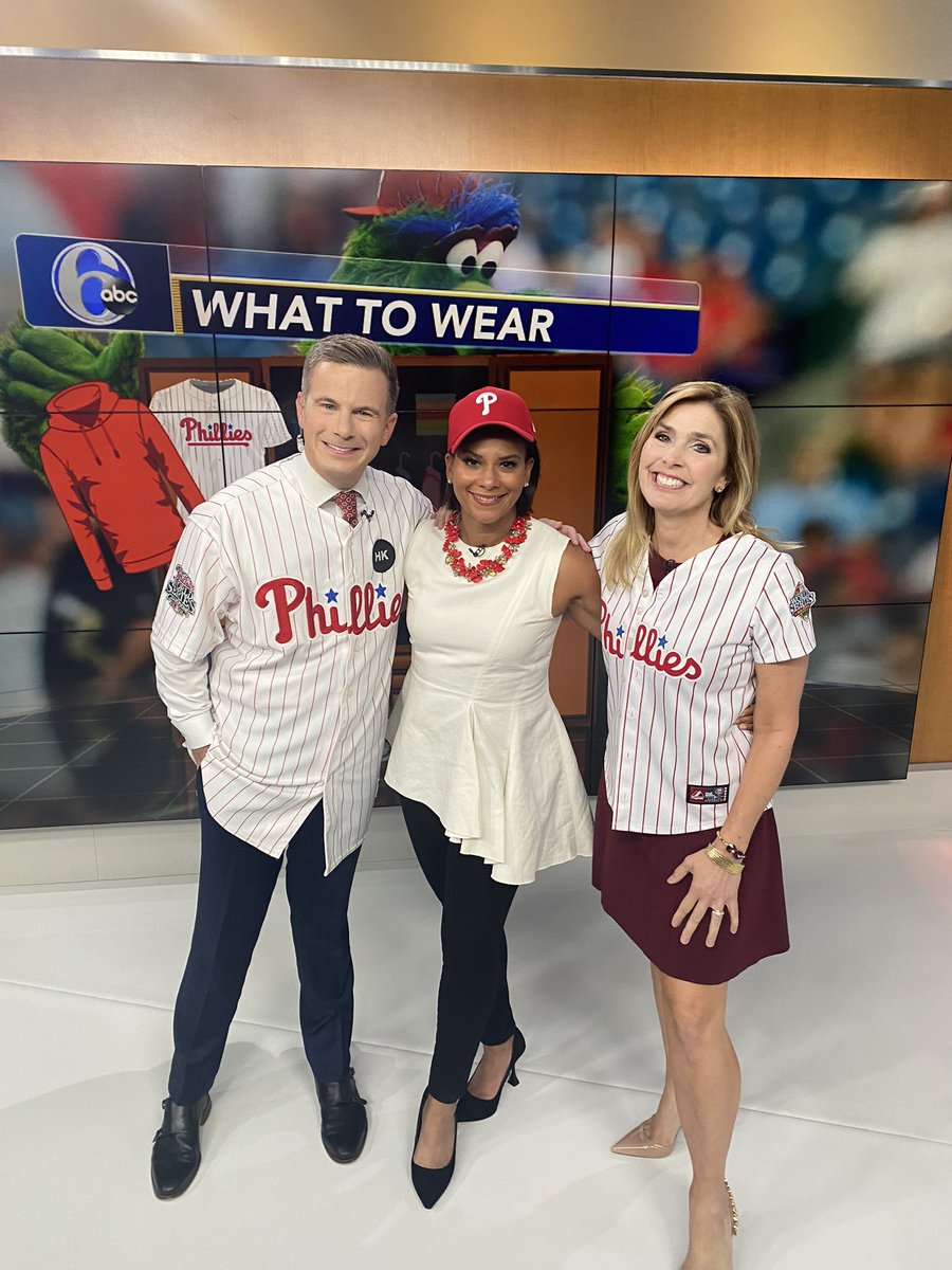 Tamala Edwards (@tamedwards6abc) on Twitter photo We’re missing <a href="/matt_odonnell/">Matt O'Donnell</a> , who’s down at the Bank having fun, but it’s a red and white patty on set with <a href="/karenrogers6abc/">Karen Rogers</a> and <a href="/MattPellman/">Matt Pellman</a> ! Go Phillies! We’re missing <a href="/matt_odonnell/">Matt O'Donnell</a> , who’s down at the Bank having fun, but it’s a red and white patty on set with <a href="/karenrogers6abc/">Karen Rogers</a> and <a href="/MattPellman/">Matt Pellman</a> ! Go Phillies!
