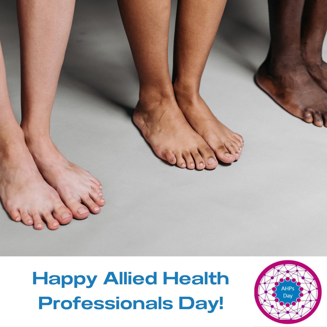 Today is #AHPsDay & a chance to celebrate the wonderful work AHPs do 💙

Podiatrists play a valuable role in the allied health community. Find out more about a career in podiatry here ow.ly/rKEE50L9Znv

#ahpsday2022 #alliedhealthprofessional #ahp #podiatrist #studypodiatry
