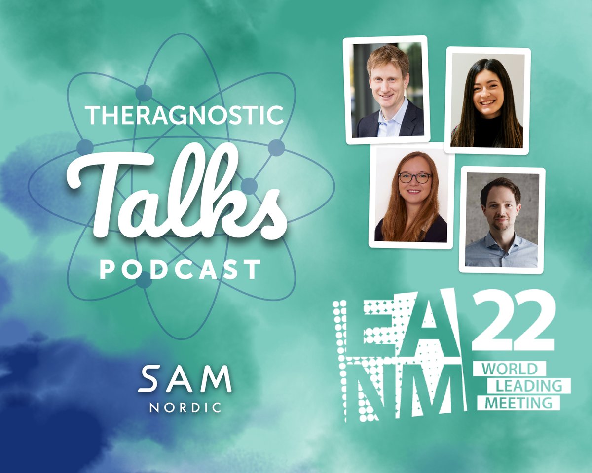 With only 1 day left, we're excited to announce the guests of the third episode of Theragnostic Talks @ EANM'22 Congress. @GustavWidar has the pleasure to talk about #FAPI with Dr. Wolfgang Fendler, Prof @thomashopemd, Kim M. Pabst, & Silvi Telo. Don't miss it, airing on Monday!