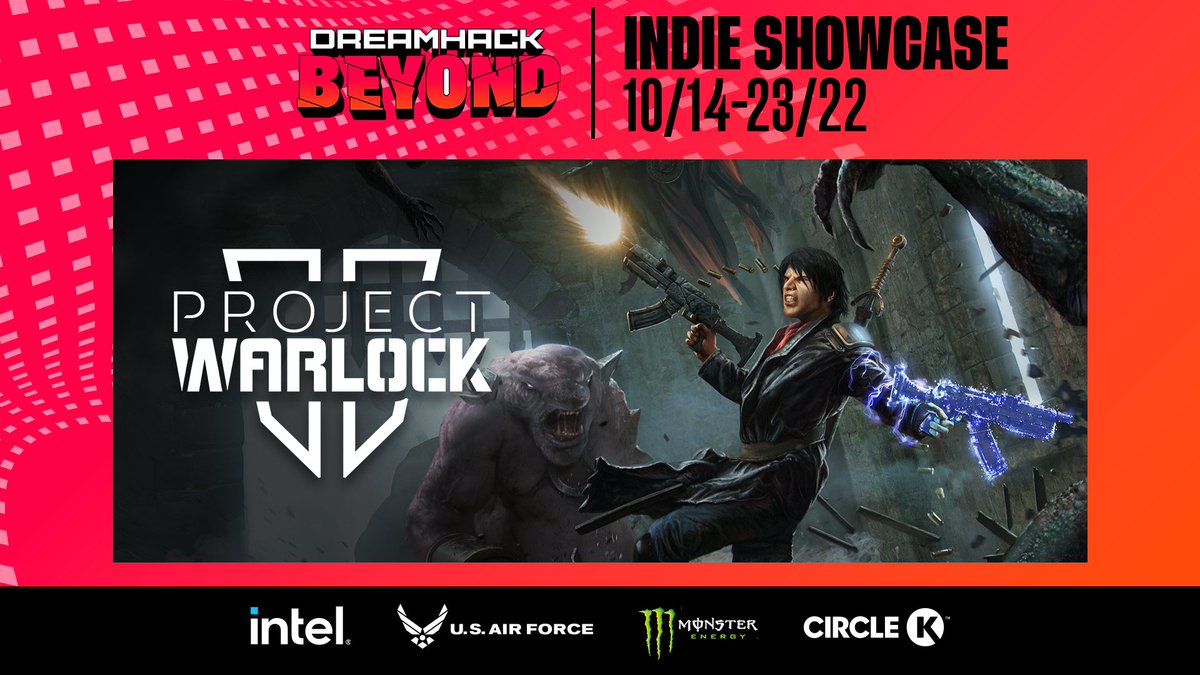 RetrovibeGames's tweet photo. We’re part of @Dreamhack Beyond Indie Showcase!

Check out Project Warlock II, Shardpunk: Verminfall, VergeWorld, and Impaler among other wonderful indie gems!

📅 14-23 October
📍 https://t.co/9mGvCND6V8

#indiegames #DHBIndies https://t.co/HNwPQIDPSD