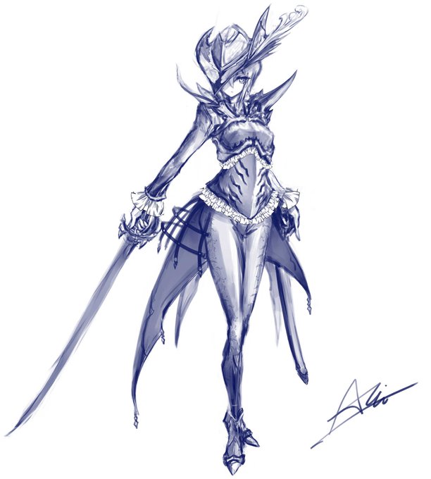 シスターちゃんと同時期に考案してたけどシスターちゃんの人気が出過ぎて忘れ去られてた子発掘した 