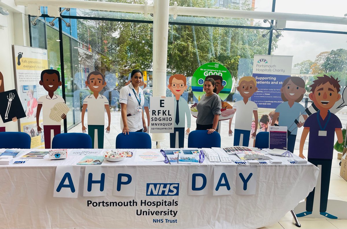 Happy #AHPsDay!! 🎉 

Today we joined our #AHP colleagues in celebrating #AHPsDay2022 and all the fabulous work #AHPs do! 🌈 #Orthoptics @PHU_NHS @FollowBIOS