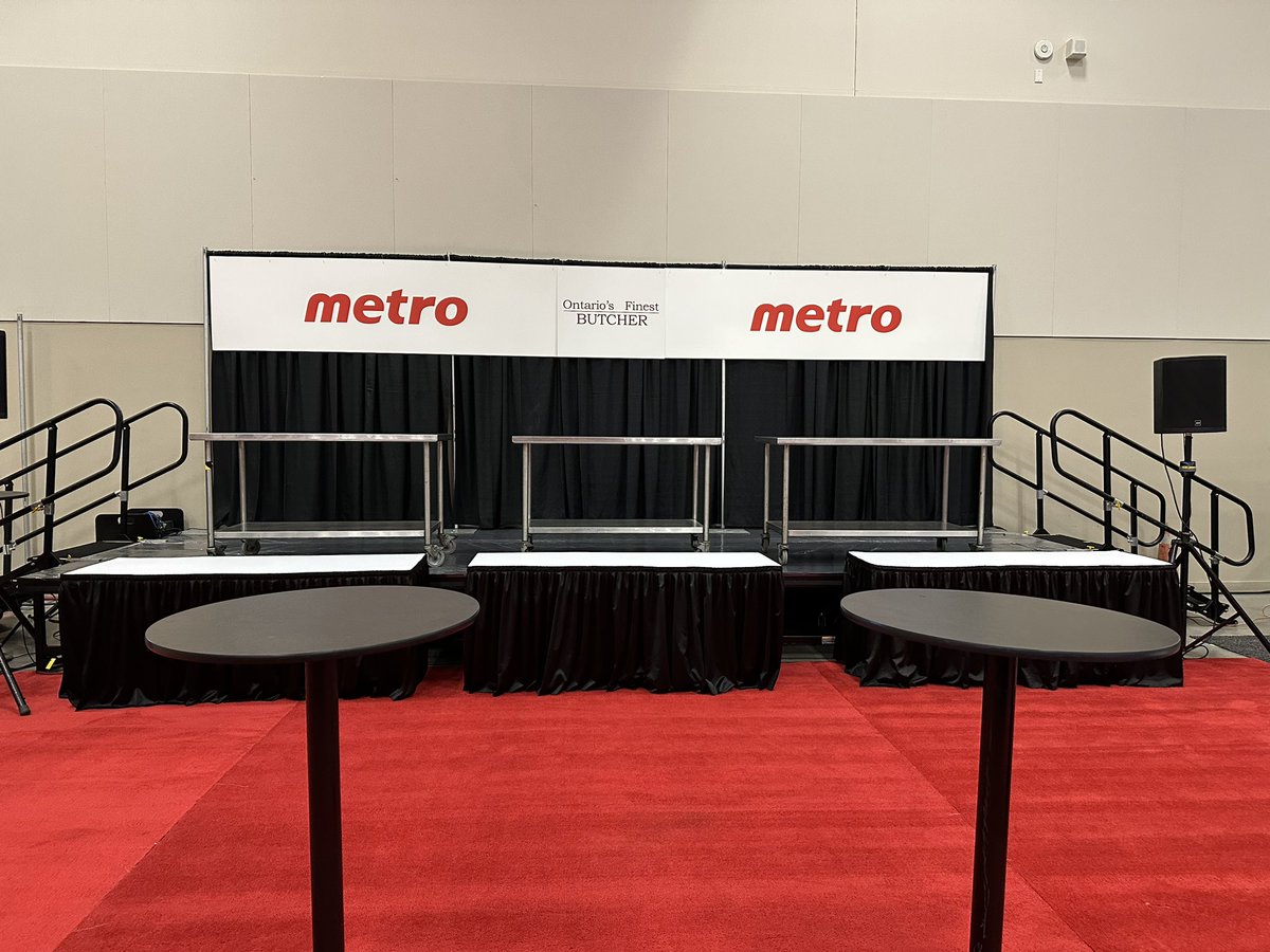 Meat Industry Expo 2022 Show day #1 ! Come say hello <a href="/MeatPoultryON/">Meat & Poultry Ontario</a>