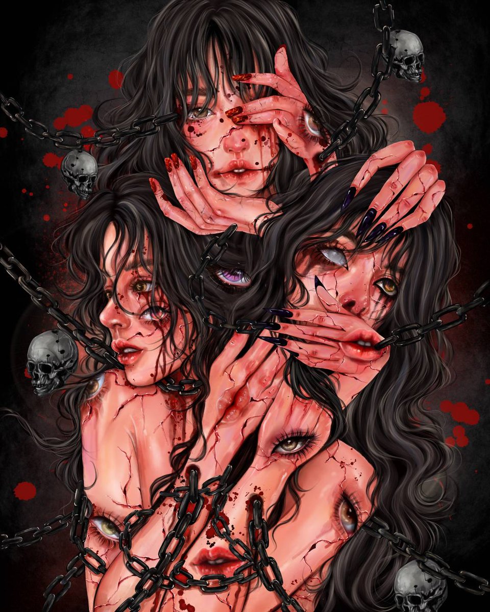 Thita_style's tweet image. 🖤New Drop 🖤
 🫀Imprison !!🫀
 reserve 0.4 ETH
1/1edition 
@foundation
foundation.app/@Thita_style/g…

#NFTcollector #animegirl  #NFTartist #NFTCommumity #NFTshill #fantasy #fantasyart #artshare #Halloween