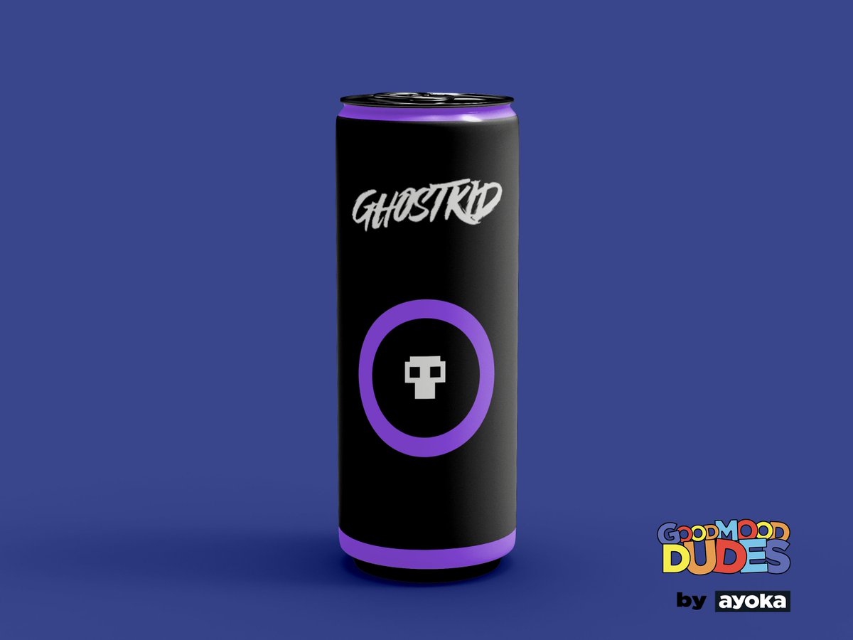 goodmooddudes's tweet photo. We're honoring another set of builders today; @GhostKidDAO custom can is on display.

They came from the shadows and took over Solana. Immaculate vibes on discord and Twitter, are really a standout in the ecosystem.

100K volume on @MagicEden for a reason, cheers. 🍻 https://t.co/po6j6jr2Jj