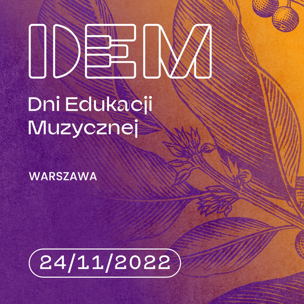 PWMedition's tweet photo. W #DzieńNauczyciela oficjalnie ogłaszamy:

19. DEM odbędzie się już 24 listopada w Warszawie!
Śledźcie bieżące informacje na temat Dnia Edukacji Muzycznej👉 https://t.co/nhxT0IQLPP

Zapraszamy!

#DzieńEdukacjiNarodowej #DEM2022 #PWM https://t.co/hF66hhnfen