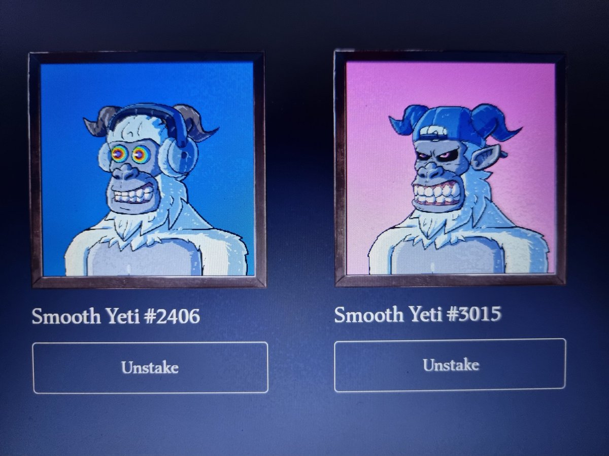 Staking my @SmoothYetiMC on <a href="/the_ape_society/">The Ape Society</a> earning $SOCIETY token. Great to see the #CNFT space working together. Can't wait for @SmoothYetiMC #Staking $YETI token and Radioactive Yetis.....I am predicting a sell out for them. Stoked I'm on the WL #NFTs #Cardano 🚀💥🔥🧨