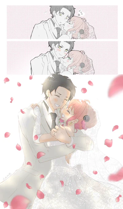 今日が平和で何よりな結婚式※ダミアニャ成長if(進捗) 